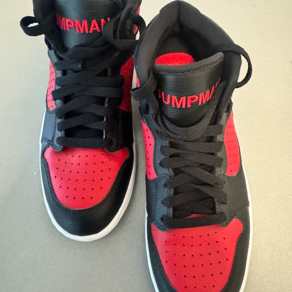 Jordan Red and Black Jumpman Access Sneakers Iconic Style